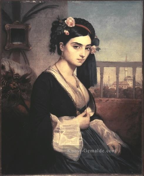Oriental Lady Marc Charles Gabriel Gleyre Ölgemälde